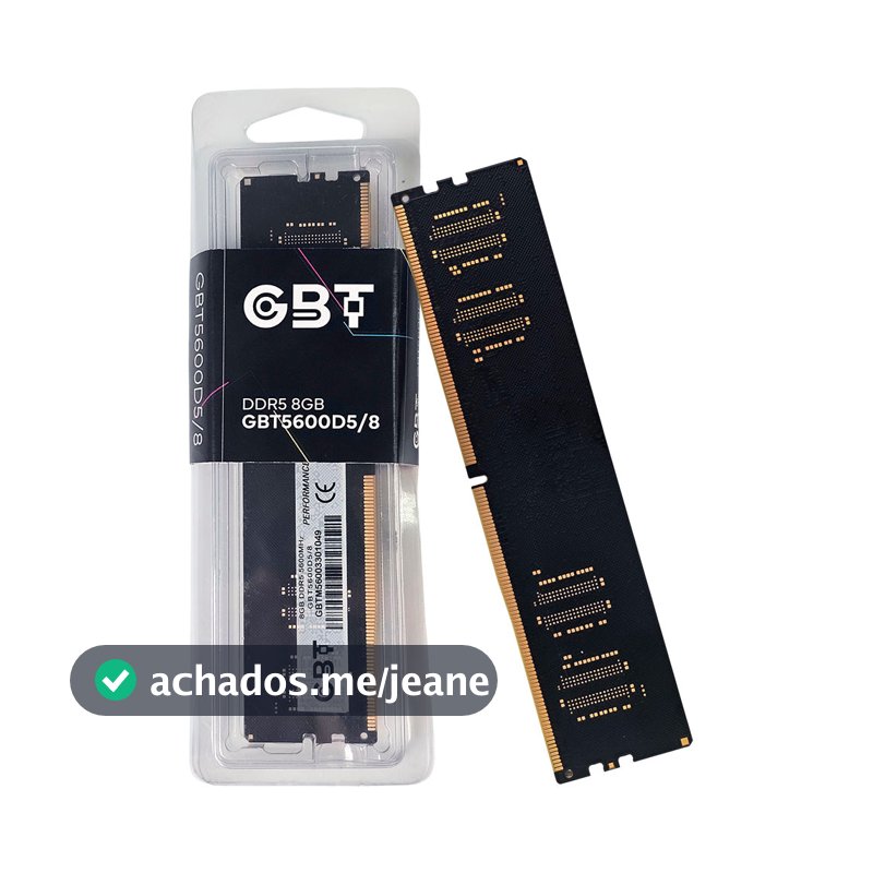 Memória Gbt 8gb Ddr5 5600mhz - Gbt5600d5/8