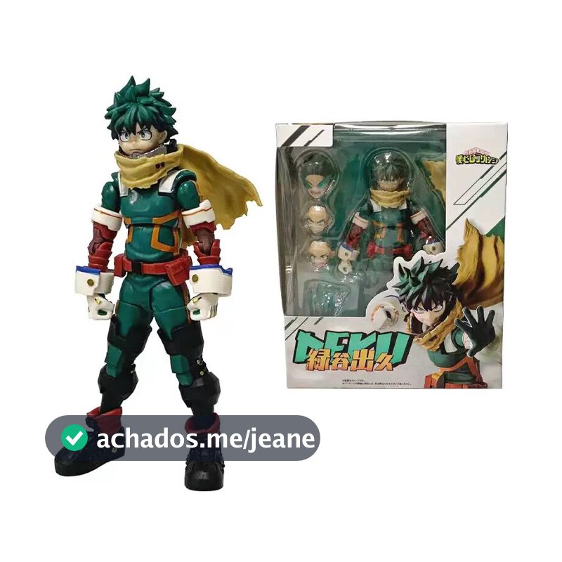 S.H.Figuarts 15CM EM Estoque Japão Anime Shfiguarts MEU Herói Academia Figma SHF Midoriya Izuku Deku PVC Ação Figura