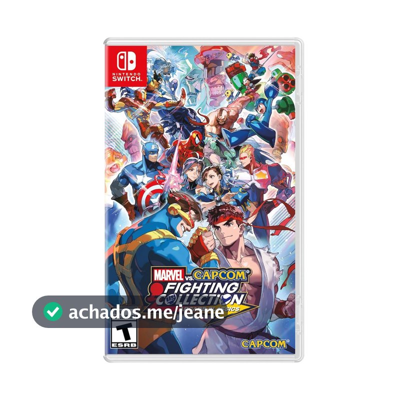 Marvel vs Capcom Fighting Collection Arcade Classics Switch Midia Fisica