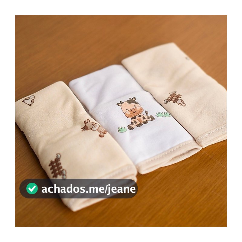 Toalha Boquinha de Malha 30 cm x 35 cm Bublim