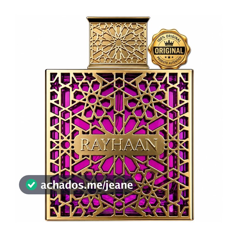 Perfume Feminino Árabe Rayhaan - Kiss 100 ML