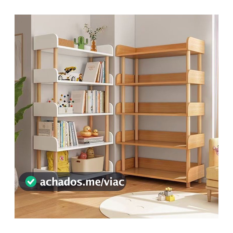 Estante Organizador Livreiro Prateleira Para Sala Quarto Escritório
