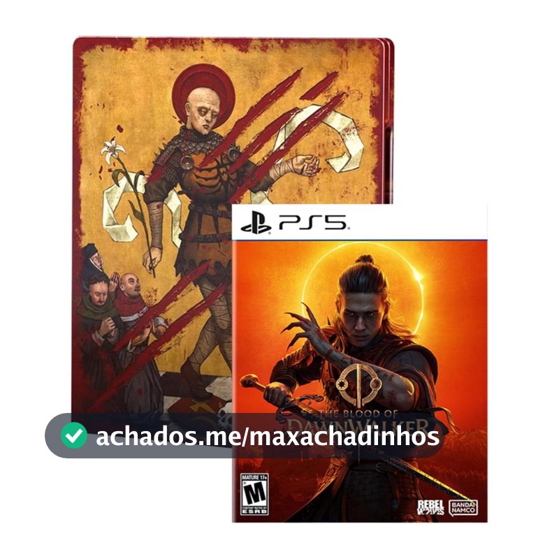 The Blood of Dawnwalker Steelbook Edition PS5 Midia Fisica
