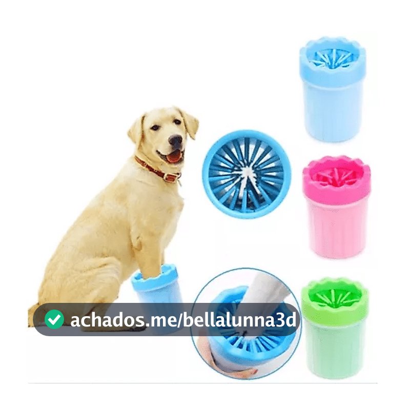 Limpa Patas Cachorro De Animais Em Silicone Washer Cup Pets Copo Limpador Banho Lava Pata Pet