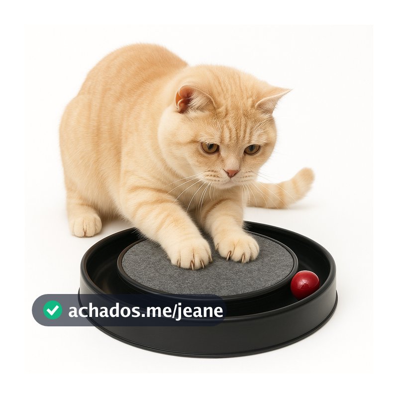 Arranhador Gatos Giratório Redondo