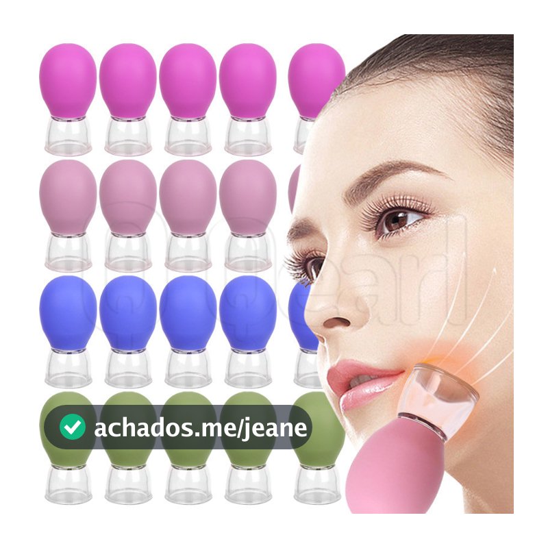 Ventosas Para Massagem Corporal-Ferramentas De Aperto De Pele Facial-Moxabustão Vácuo De Vidro-Latas Anticelulite Acupuntura Terapêutica