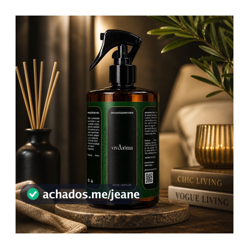 Cheiro para Casa Aromatizador Forte Loja Boutique Famosa Alta Fixação 500ml