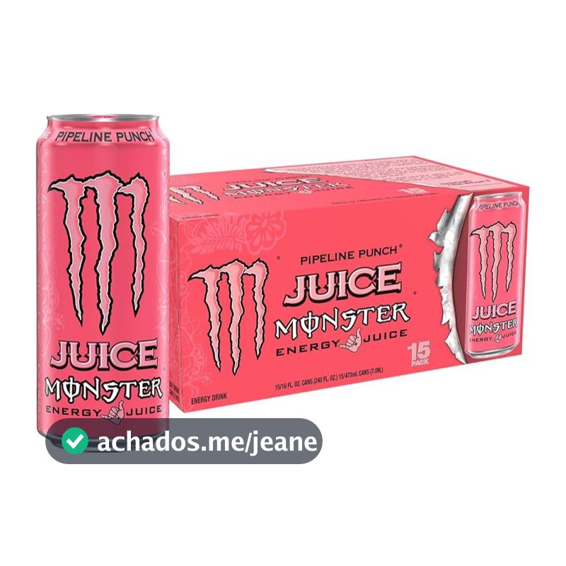 Energético Monster Pipeline Punch 473Ml 6Un