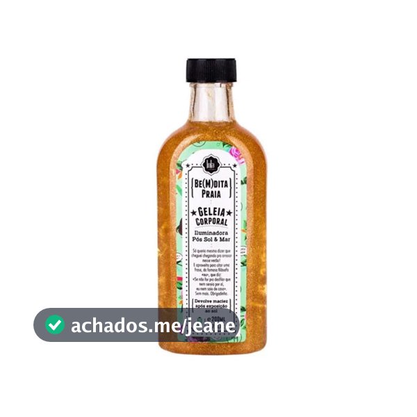 Geleia Corporal Lola Cosmetics Bemdita Ghee Praia 200ml