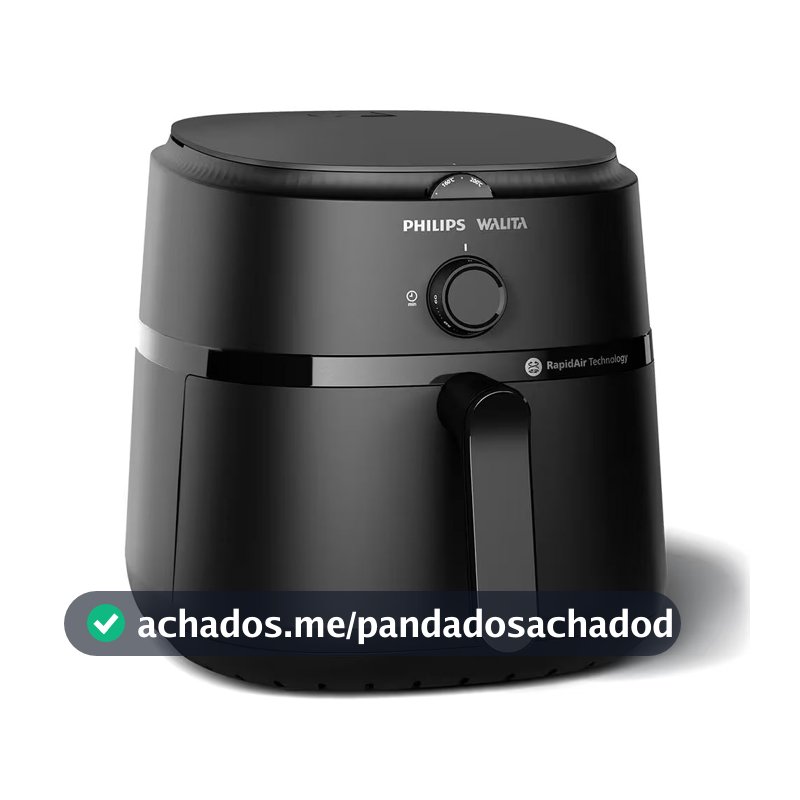 Fritadeira Airfryer Série 1000 XL 6,2L 1700W Grelha Removível Philips Walita