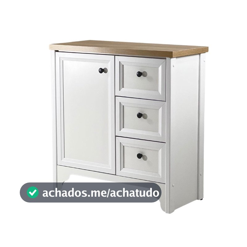 Gabinete Armário Banheiro Ditália c/Tampo BN-05