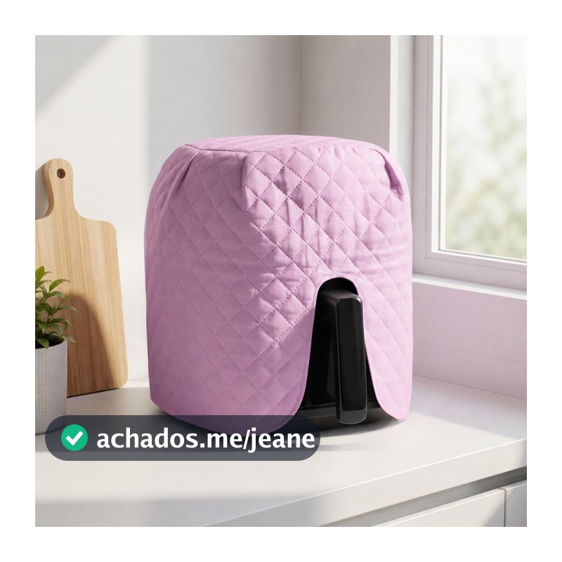 Capa Para Airfryer Fritadeira Elétrica Premium Cozinha Minimalista