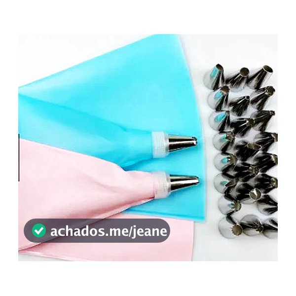 24 PÇS Conjunto De Saco De Confeiteira De Silicone Com Bico De Decoração Com Creme  Confeitaria Bolo  Sorvete Biscoitos