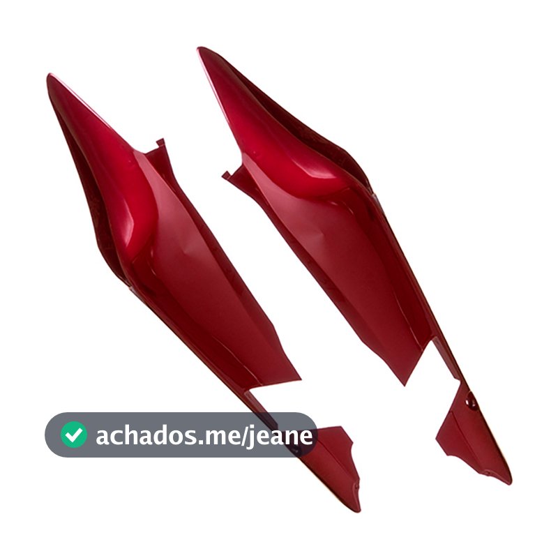 Acessórios Peças De Moto Tampa Lateral Cromo Forte Xre 300 2010 2011 2012 Par Modelo Original