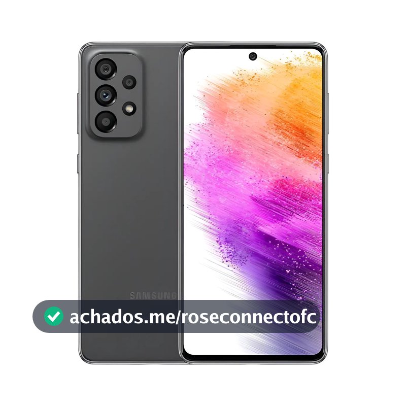 Smartphone Samsung Galaxy A73 5g, 8gb Ram, 128gb, Tela 6.7'' Cor Cinza - Excelente (Recondicionado)