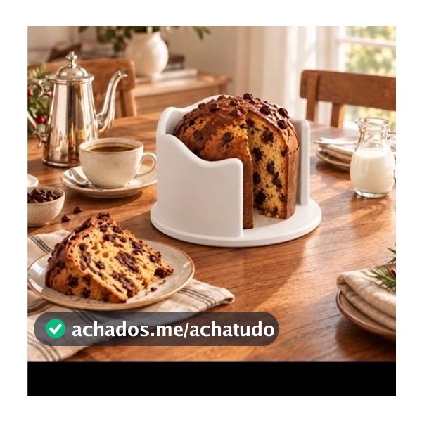 Porta Panetone Natalino Exclusivo Duna | Decoração de Natal 3D