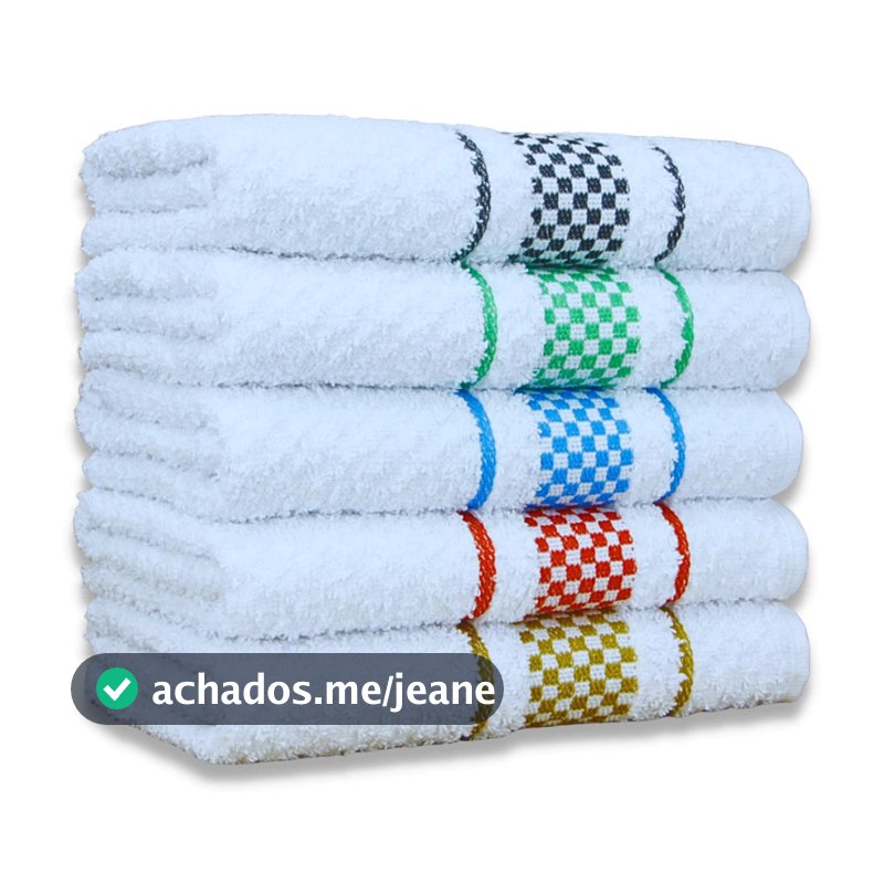 Kit 5 Panos de Prato Jacquard 45x70cm Premium 100% Algodão Alta Absorção Cozinha Gourmet