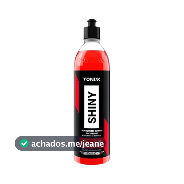 Shiny Revitalizador Pneu Pretinho Vonixx 500ml