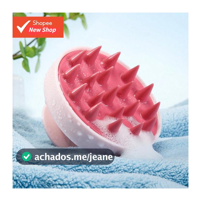Massageador De Couro Cabeludo Shampoo Escova De Silicone Macio Escova de Lavar Cabelo Capilar Espuma