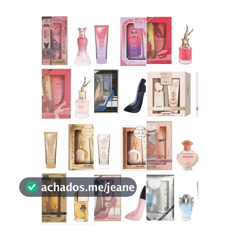 KIT perfume 30ML hidratante 50ML  masculino feminino