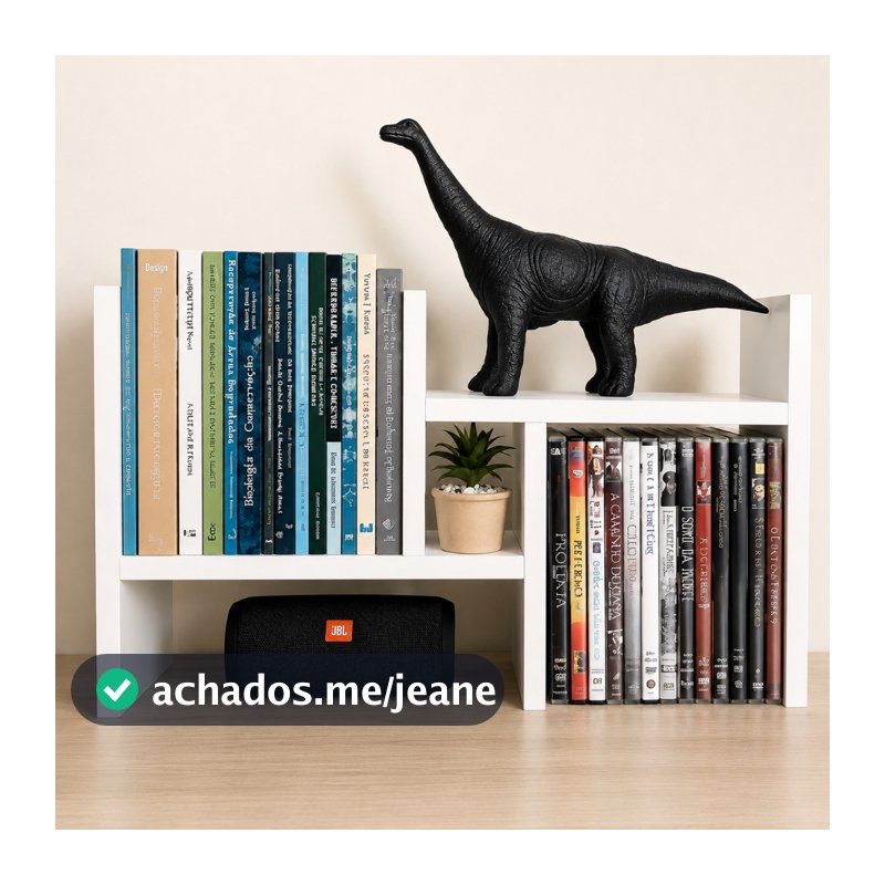 Nicho Organizador Ajustável de mesa livros home Office Escritorio (17)