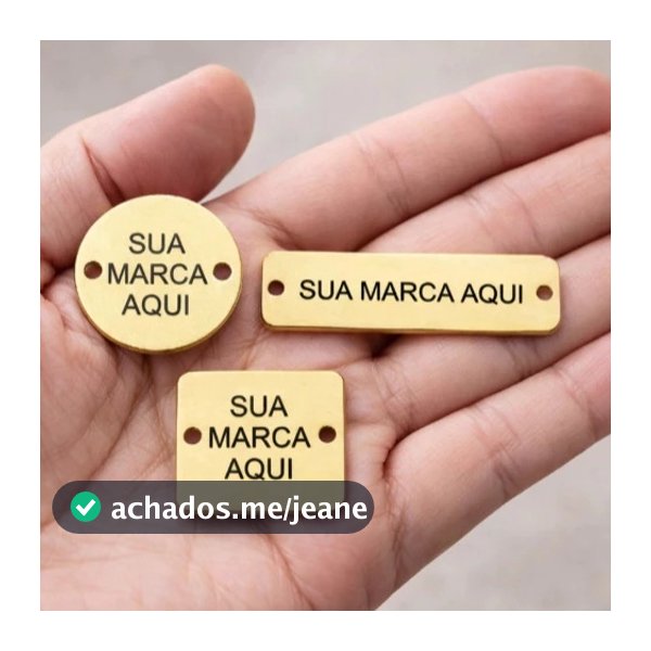 20/30/50 Etiqueta Personalizada em Acrílico Espelhado croche lembrancinha presente