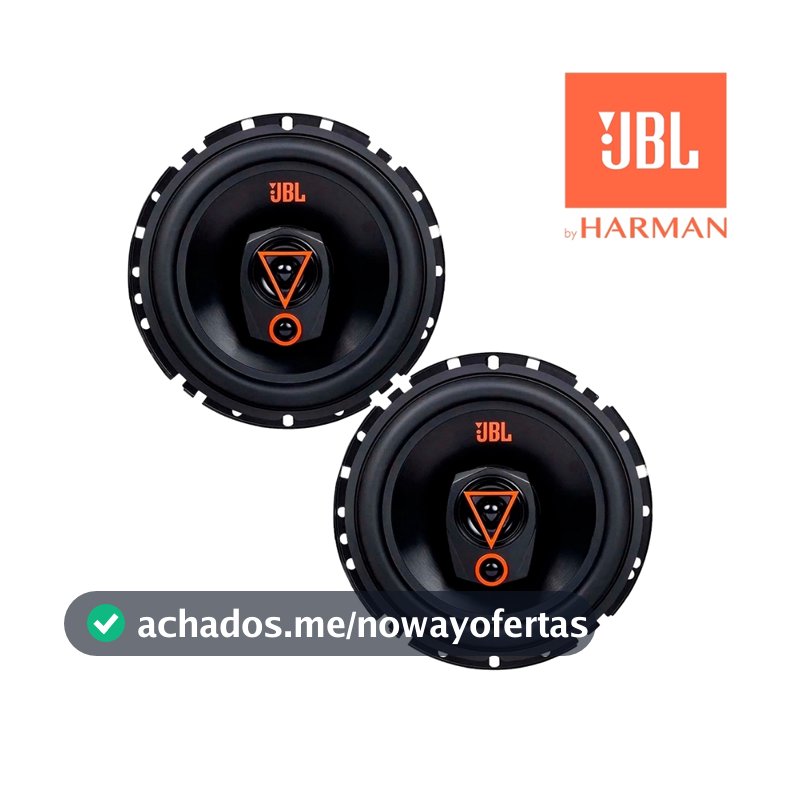 Par Alto Falante 6 Pol JBL 6TRMS80 Triaxial Multisystem 160W Rms 4 Ohms