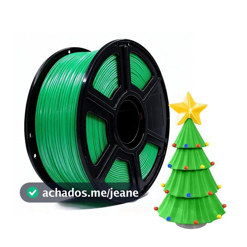 Filamento PETG e PLA 1,75mm 1kg p/ Impressora 3D,Alta Resistência e Brilho Profissional,Várias Cores