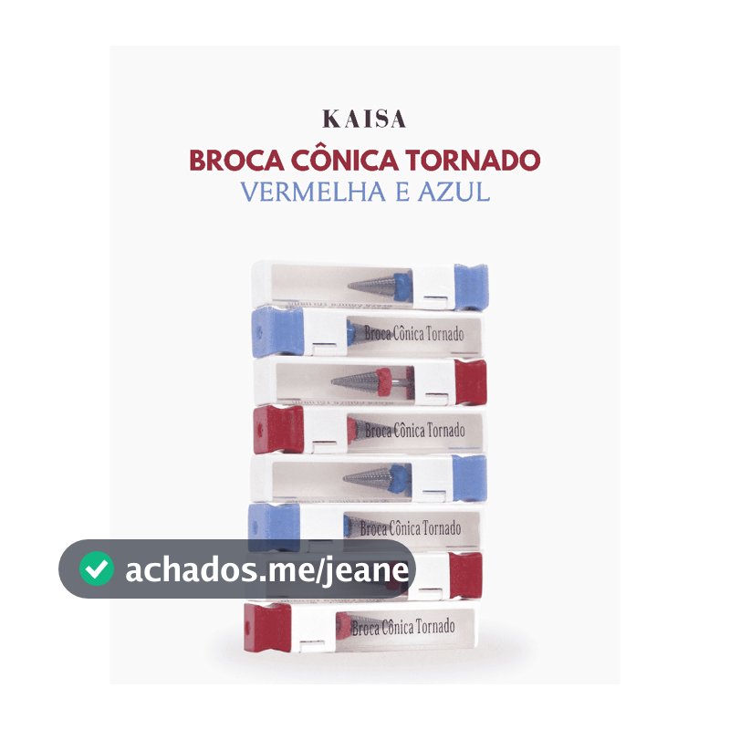 Broca Cônica Tornado 5 em 1