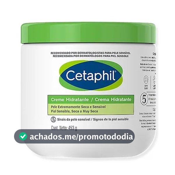 Cetaphil Hidratante Corporal Pele Seca Pote 453g