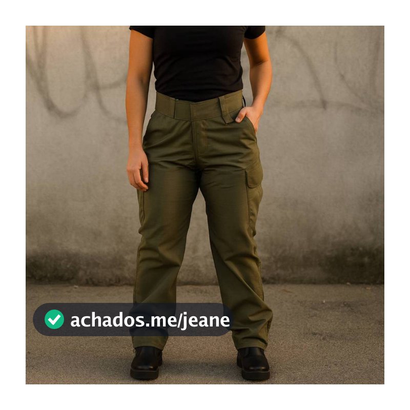 Calça Tática Feminina Skate Skatista Estilo Urbano Street Original Confortável Streetwear Urban