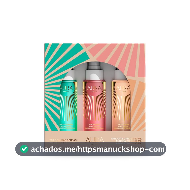 Kit Mini Body Splash - Trilogia das Deusas 60ml