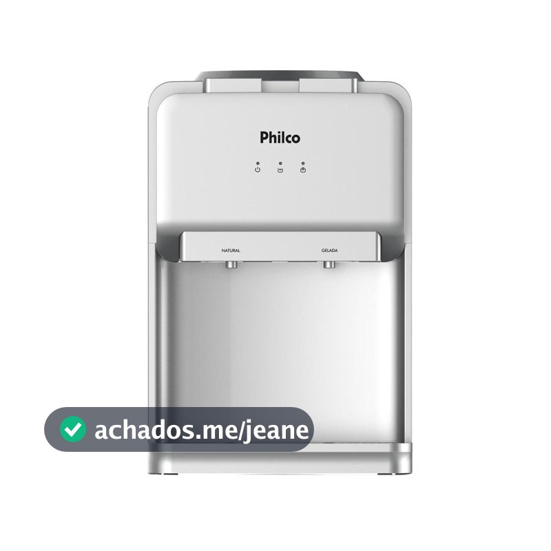 Bebedouro Philco 20L Água Gelada e Natural com Compressor PBE18
