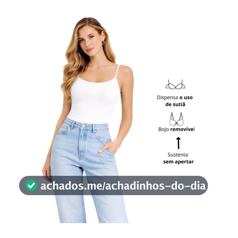 Regata Feminina Blusa Alça fina Poliamida Premium Fitness Casual com Bojo Removível
