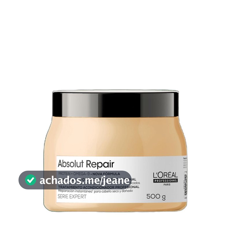 L'Oréal Professionnel Serie Expert Absolut Repair Omega-9 + Protein - Máscara Capilar 500g