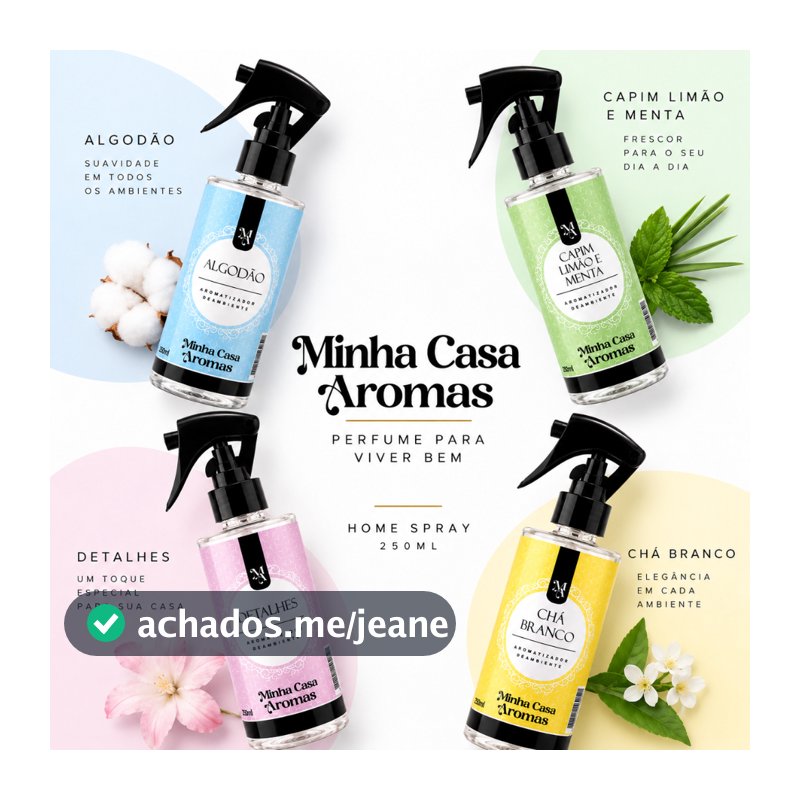Perfume Aromatizador Perfumador para Roupas e Embalagens - Aproveite o Aroma de Roupas e Marcas de Luxo