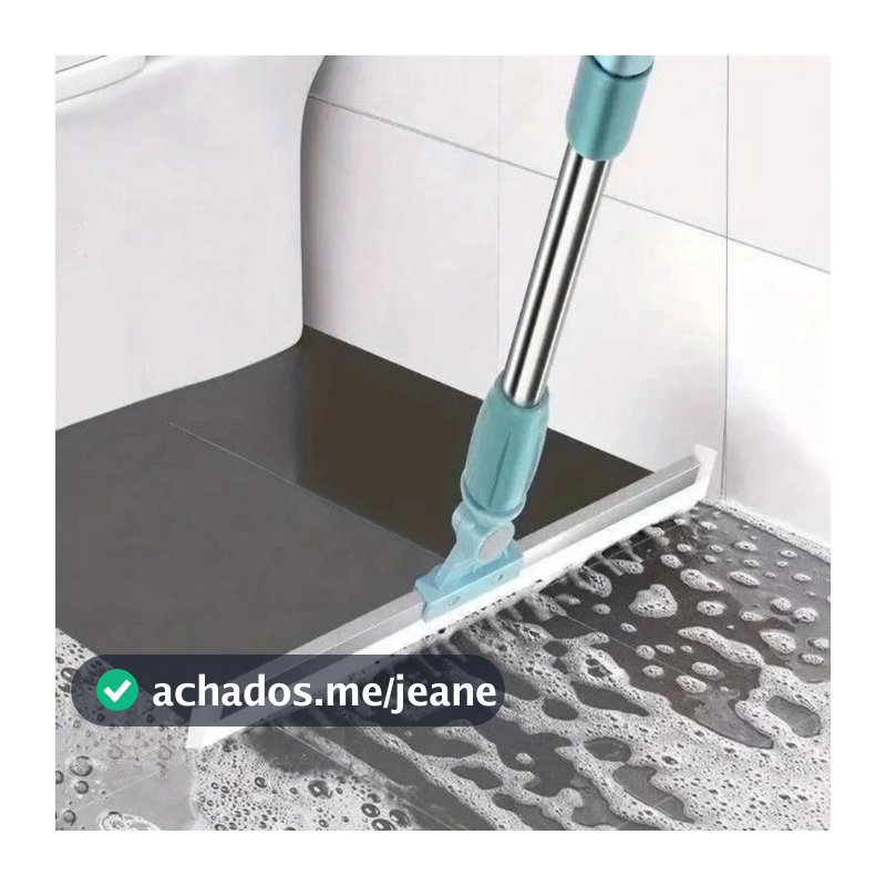 Rodo Limpador De Silicone Mágico multi-Funcional Varredor De Vidros Molhado E Seco De Uso Duplo/Vassoura
