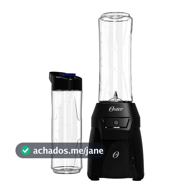 Liquidificador Portátil Power Blender Oster com 2 Jarras To Go