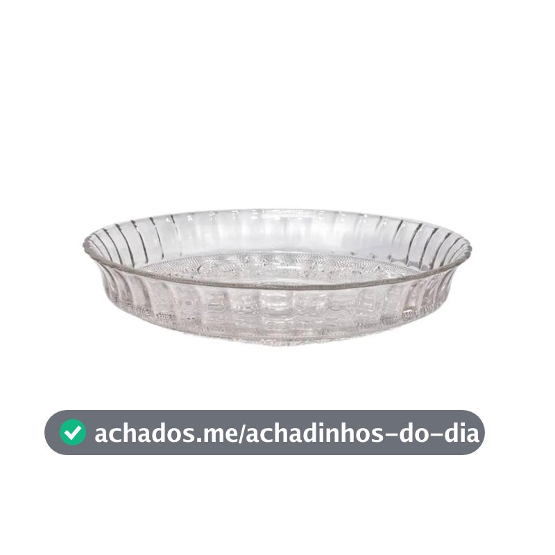 PRATO PARA PUDIM DOCES BOLO COM BORDA 30 CM LYOR ANGEL