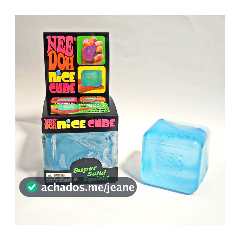 Brinquedos sensoriais de aperto Cube Alívio do estresse Brinquedo macio ASMR