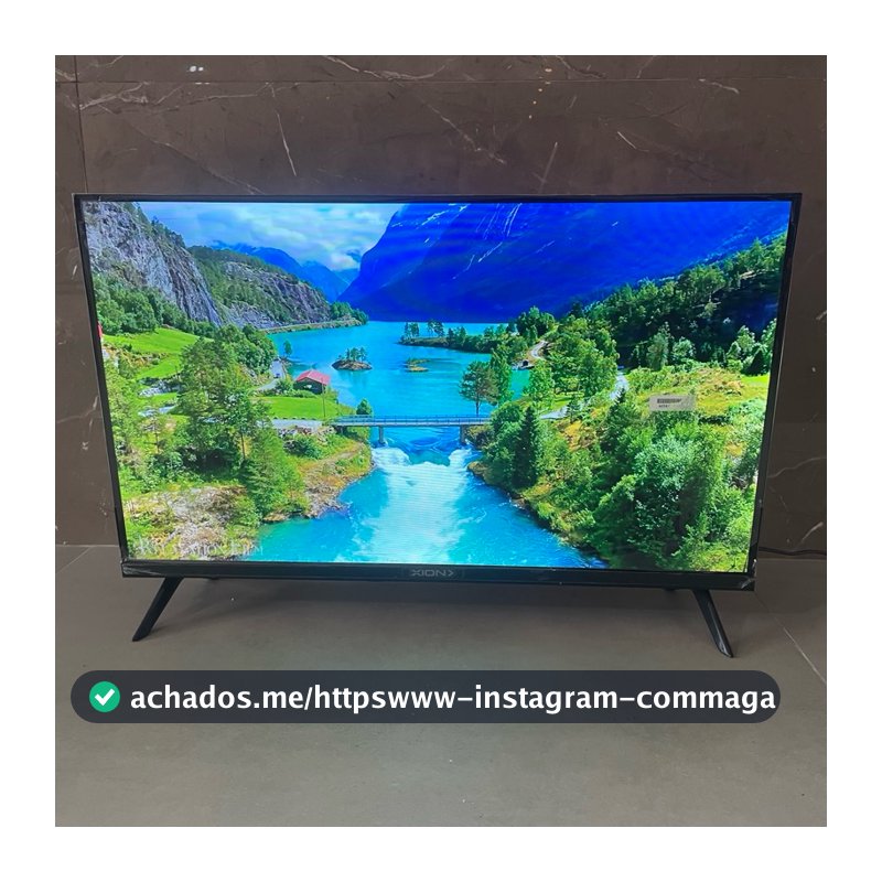 Xion Smart TV 32 Polegadas Android 14 WiFi HD LED 3 HDMI Netflix YouTube