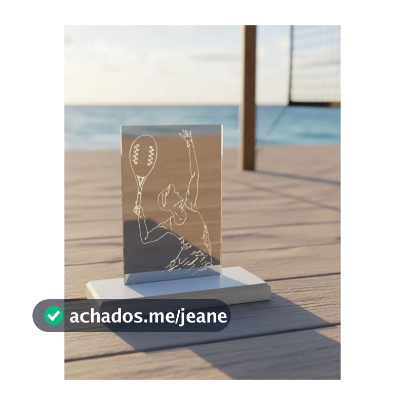 Kit 10 Troféus Beach Tennis Masculino 1349