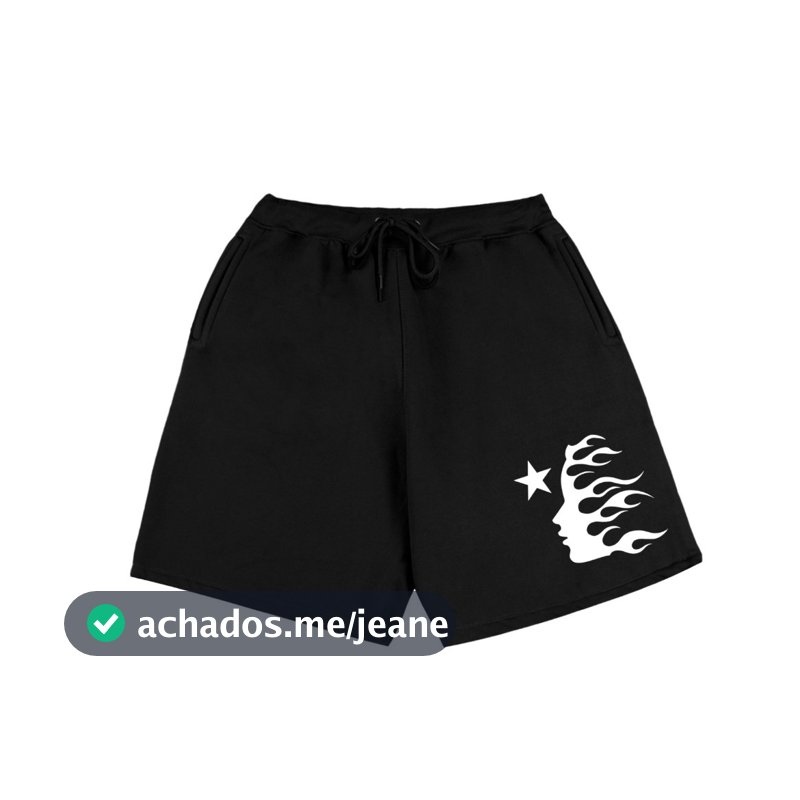 Bermuda De Moletom Estampada Facestar