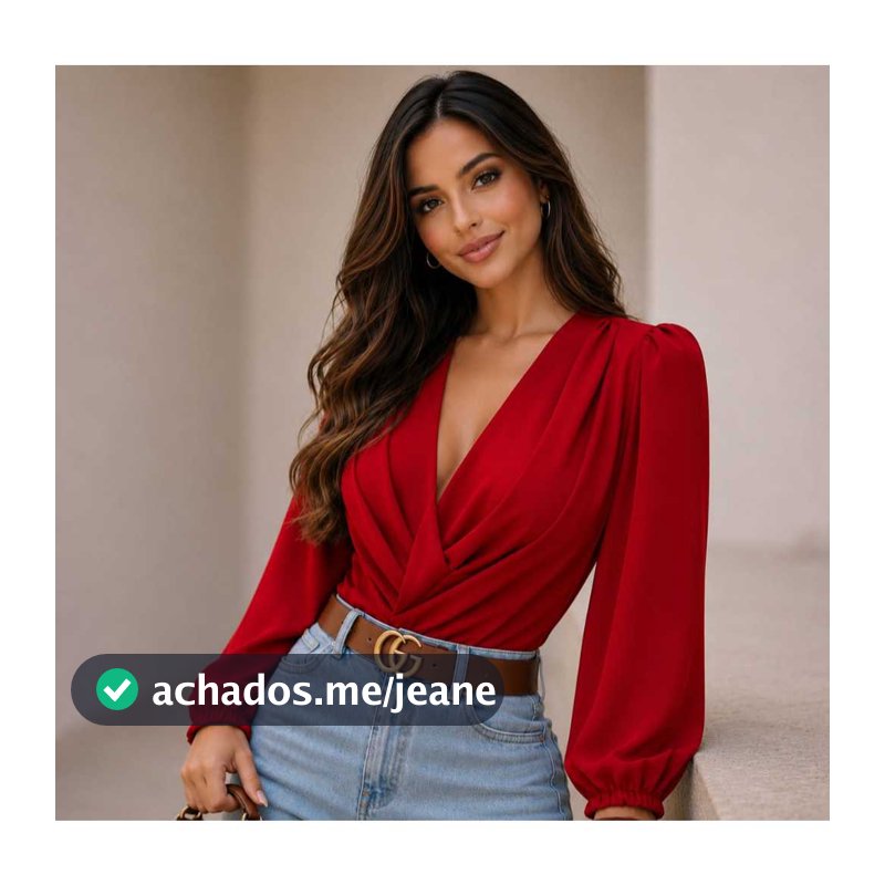 Blusa Body Bory Tecido Duna Não Amassa Manga Longa Princesa Bulfante