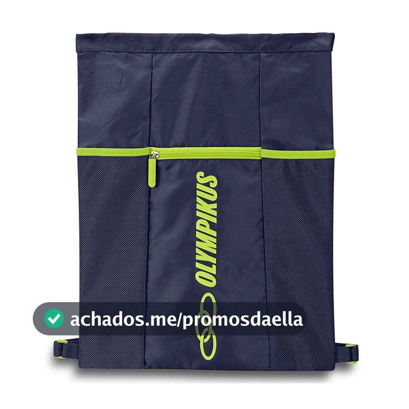 Mochila Sacola Bolsa de Academia Fitness Gym Sack - Olympikus