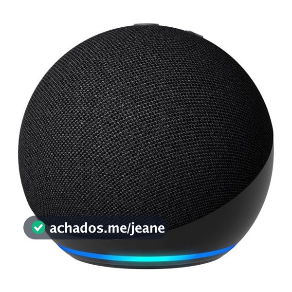 Echo Dot (5ª Geração): Smart Speaker com Alexa - Cor Preta
