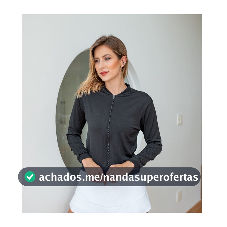Jaqueta Feminina Lisa com Zíper Academia: Jaqueta Básica Dia a Dia - Várias Cores