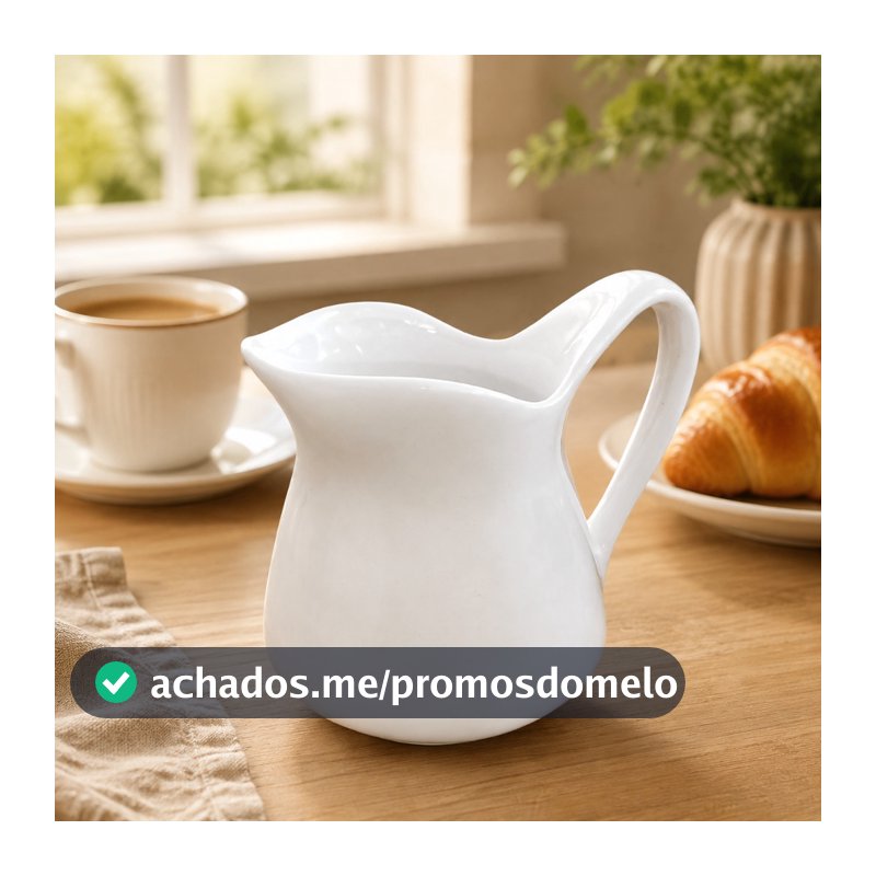 Leiteira De Porcelana 1 Litro Para Café E Leite