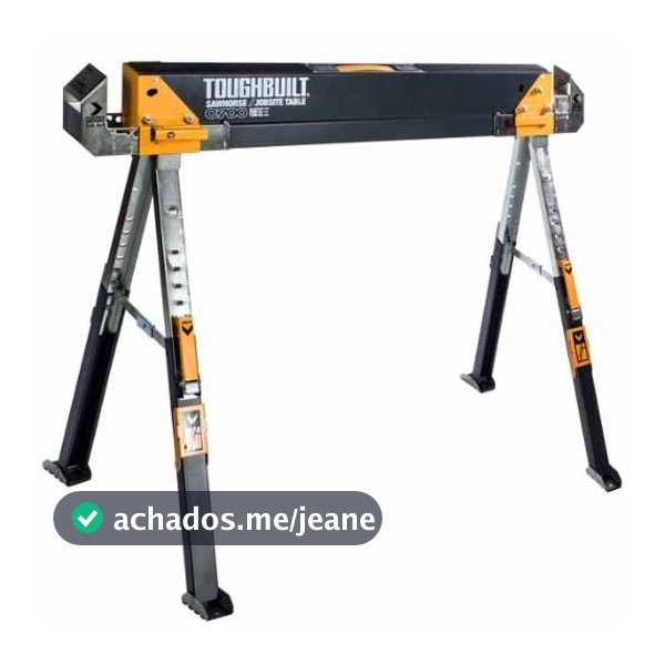 Cavalete Mesa de Trabalho em Aço TOUGHBUILT TB-C700 1 und Profissional Com Suporte Vertical 590Kg