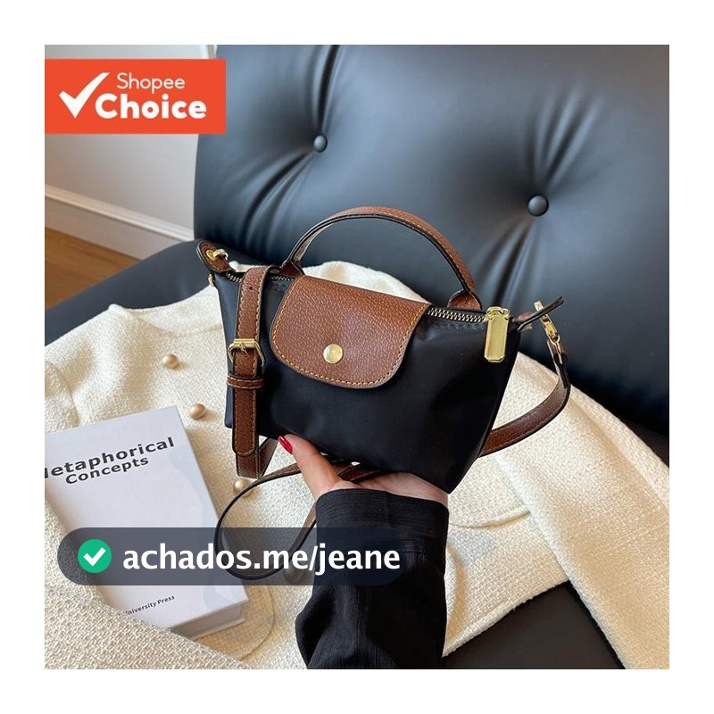 Bolsa Crossbody Dumpling – Feminina Com Alça Ajustável Mini De Grife Para Itens Essenciais Do Dia A